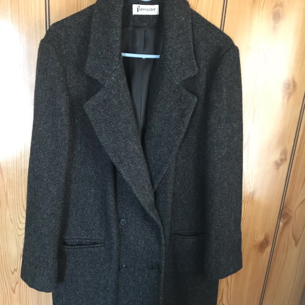 Long all-wool coat